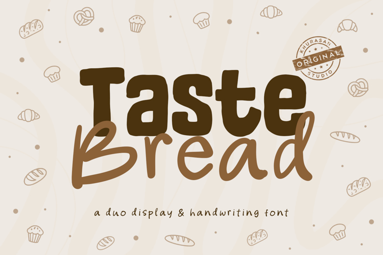 Preview of Taste Bread Font