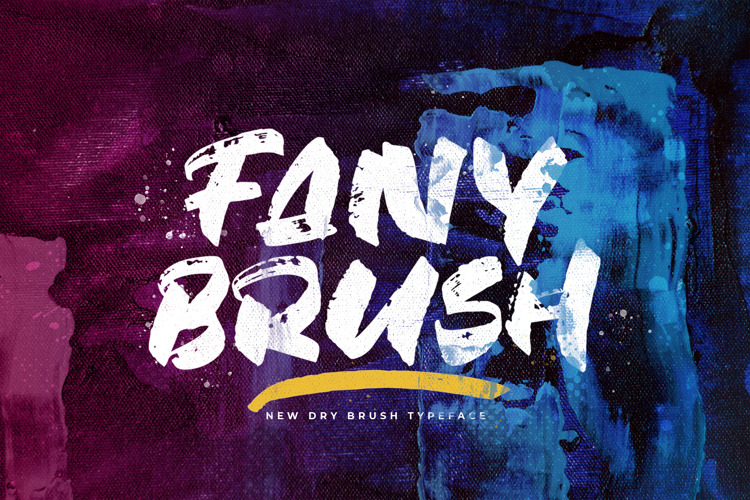 Fany Brush Font