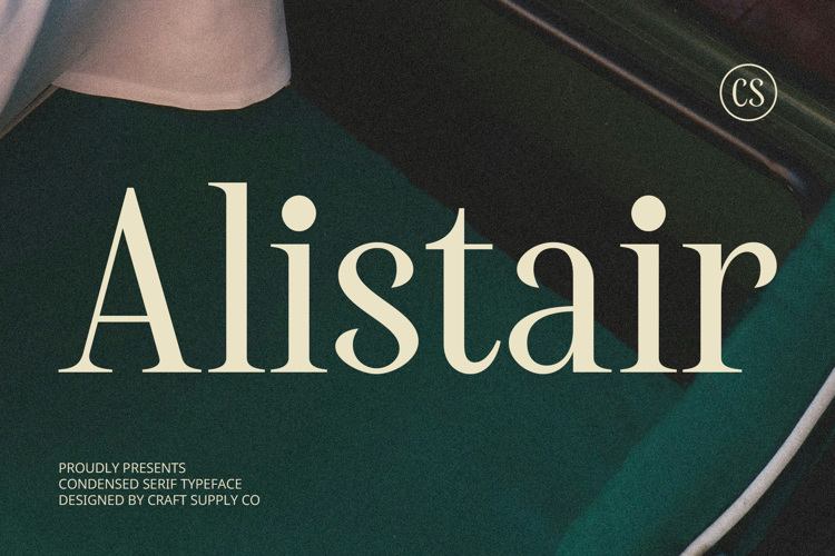 Preview of CS Alistair Font