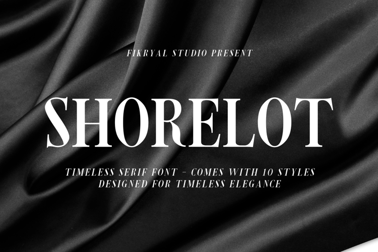 Shorelot Bold Font