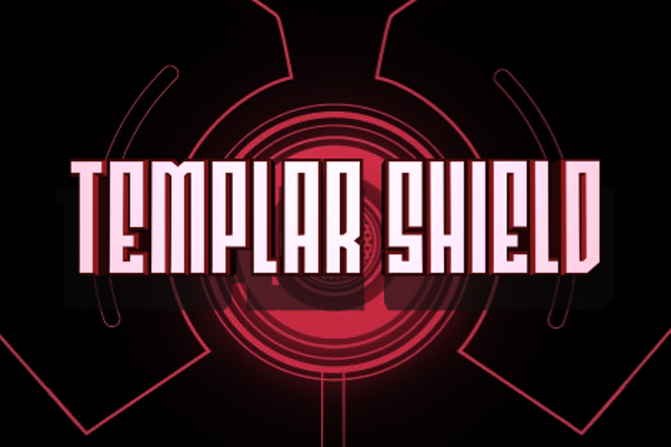Templar Shield Font