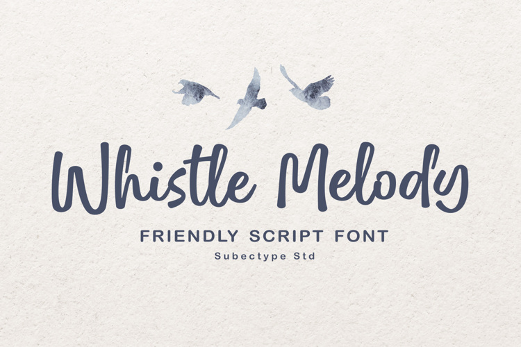 Whistle Melody Font