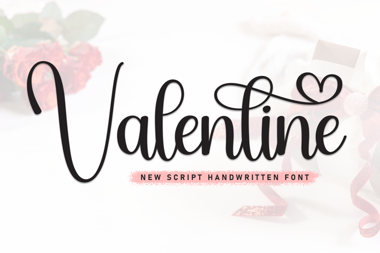 Preview of Valentine Font