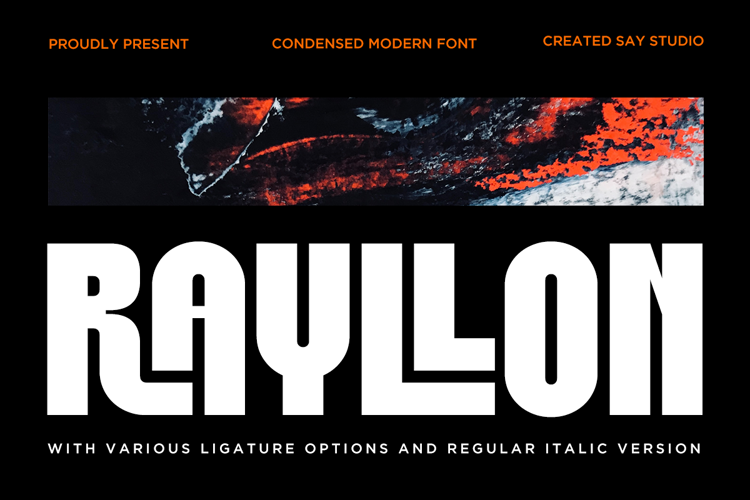 Preview of Rayllon Font