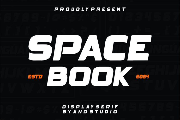 SPACEBOOK Font