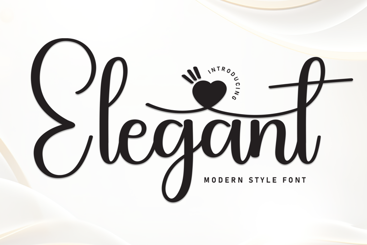 Preview of Elegant Font