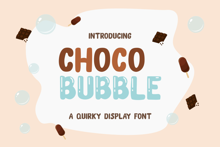 Choco Bubble Font