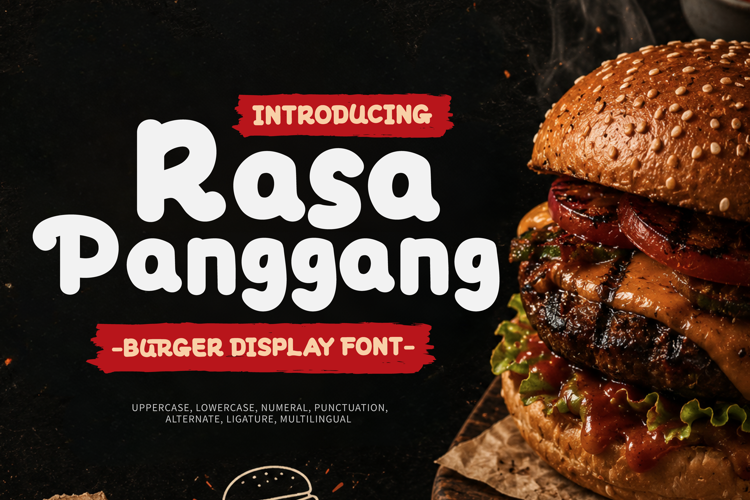 Preview of Rasa Panggang Font
