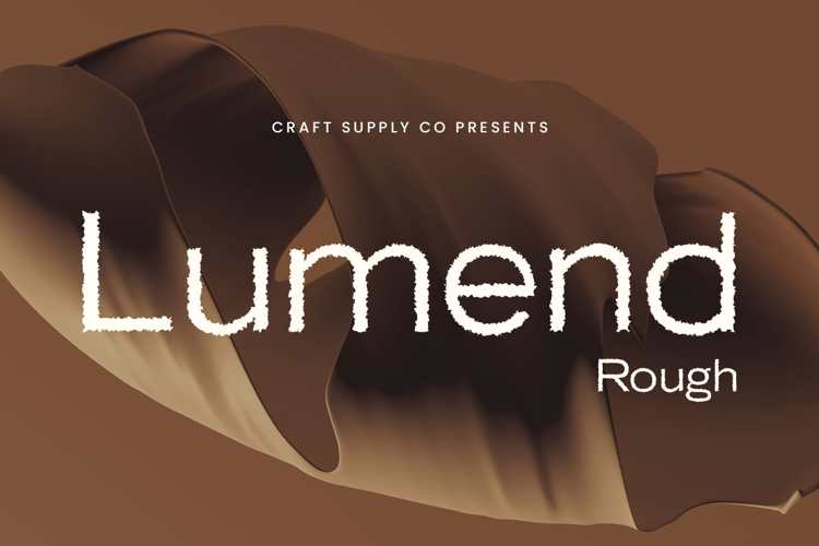 Lumend Rough Font