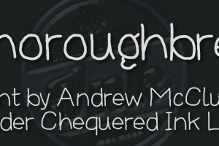 Thoroughbred Font