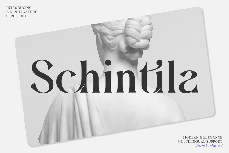 Preview of Schintila Font