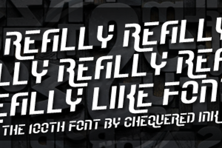 I Really Really Really Really R Font