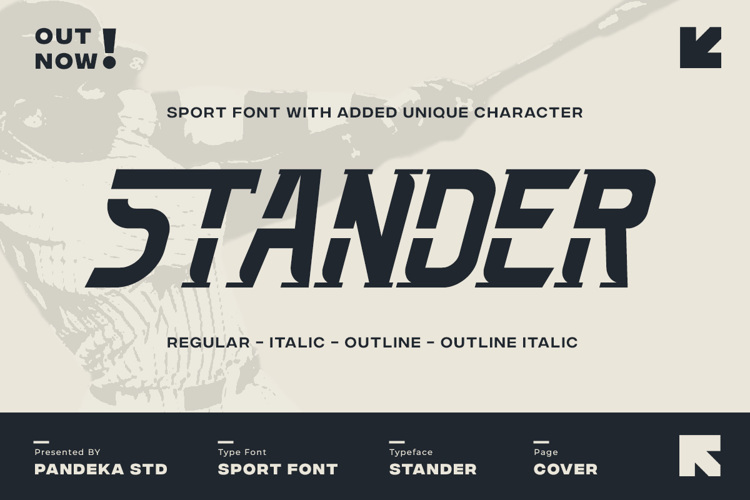 Preview of Stander Font