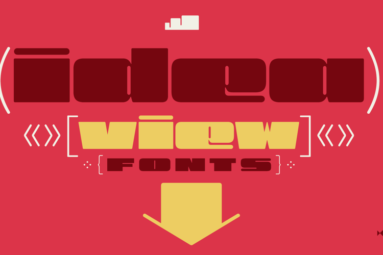 Preview of View Black Font