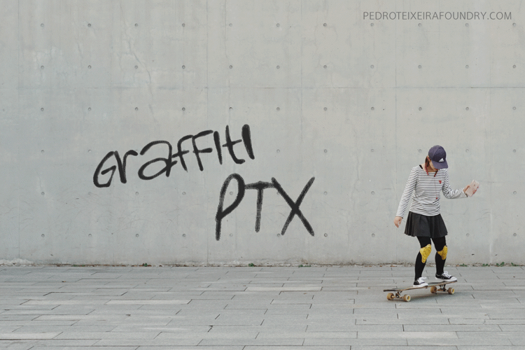 Preview of Graffiti PTx Font