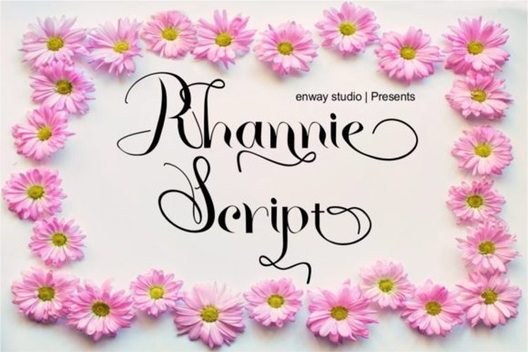 Rhannie Script Font