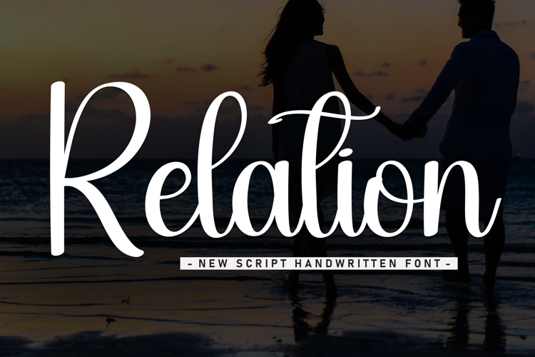 Preview of Relation Font