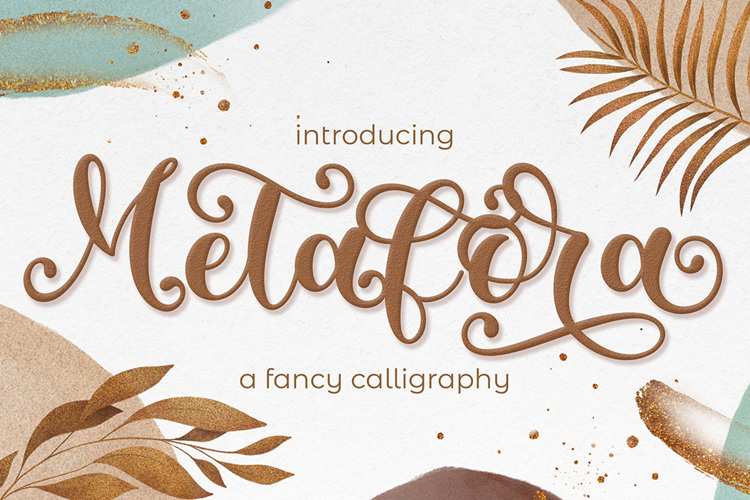 Preview of Metafora Font