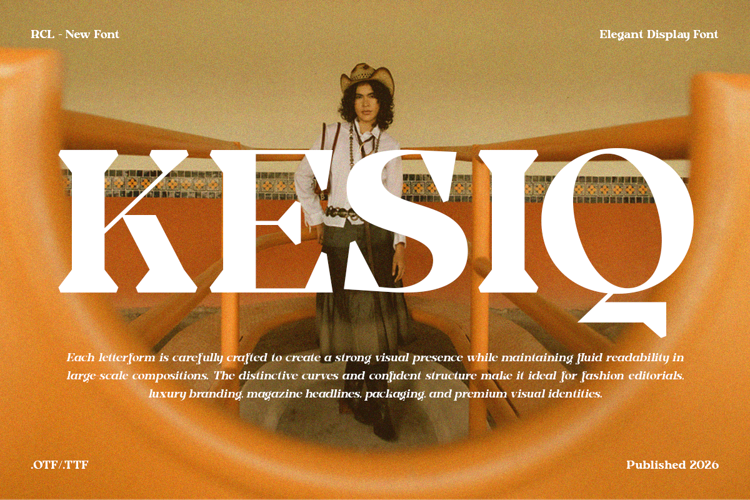 Preview of Kesiq - Font