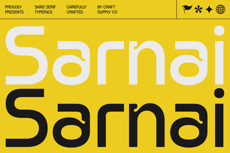 Preview of Sarnai Font