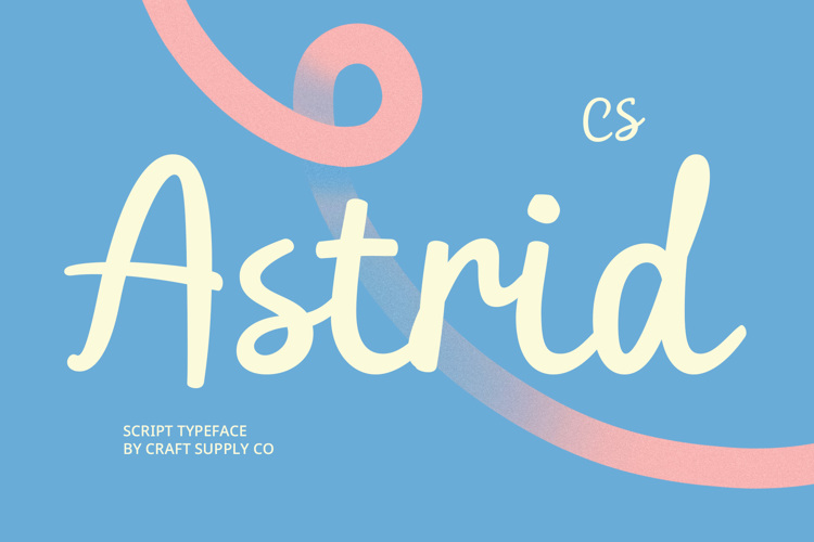 Preview of CS Astrid Font
