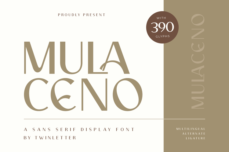 MULACENO Trial Font