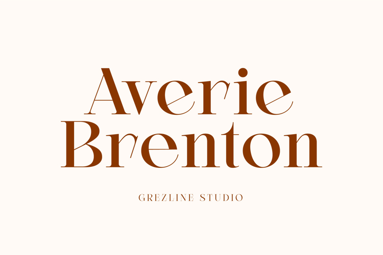 Averie Brenton Font