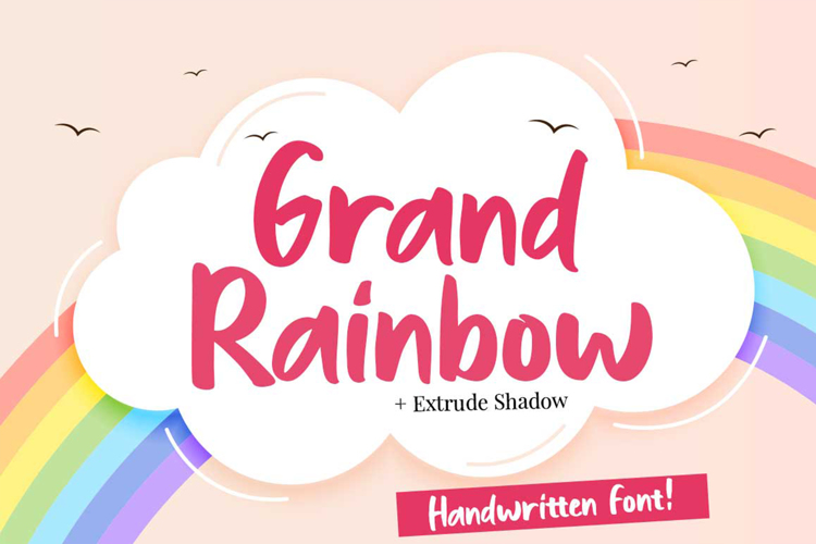Grand Rainbow Font