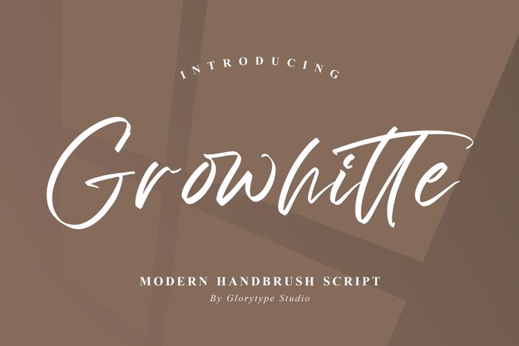 Growhitte Font