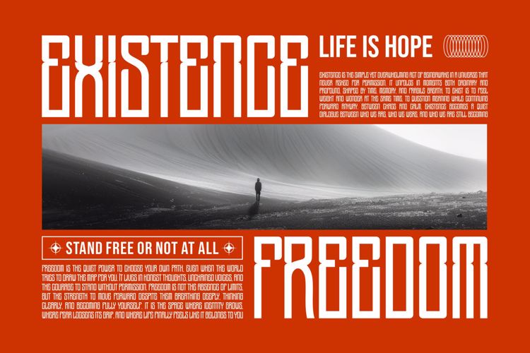 Preview of Resigan Font