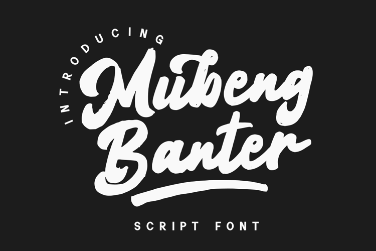 Mubeng Banter Font