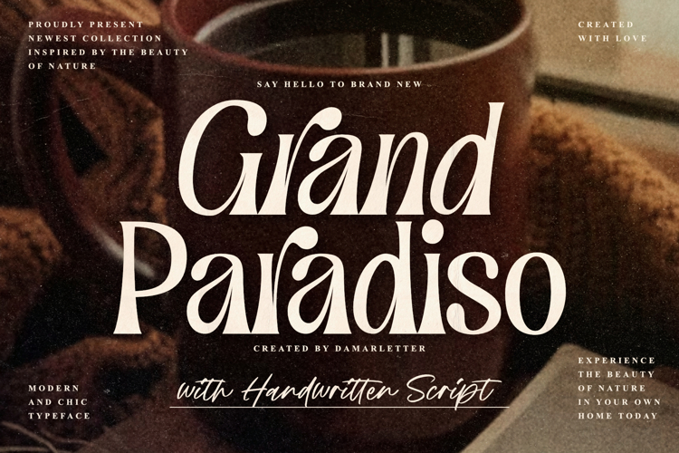 Grand Paradiso Font