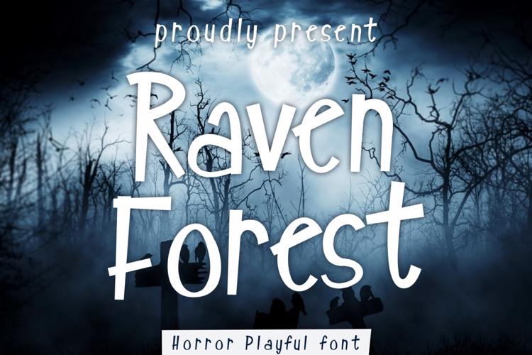 RAVEN FOREST Font