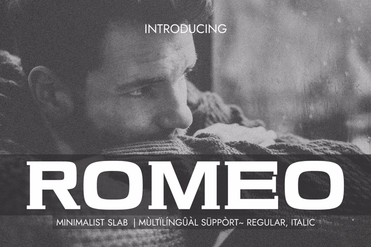Preview of ROMEO Font