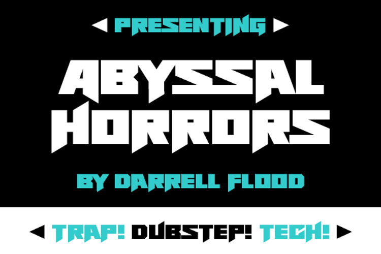 Abyssal Horrors Font