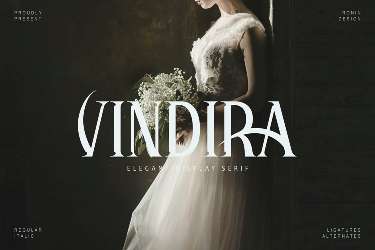 Preview of Vindira Font