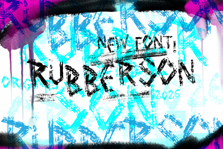 Preview of Vtks Rubberson Font