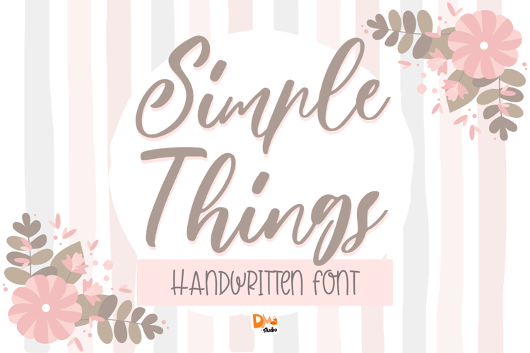 Simple Things Font