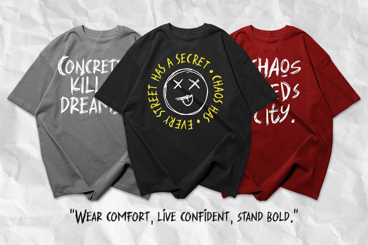 Preview of Against Madness Font