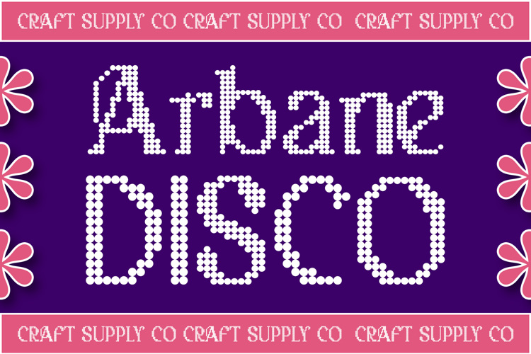 Arbane Disco Font