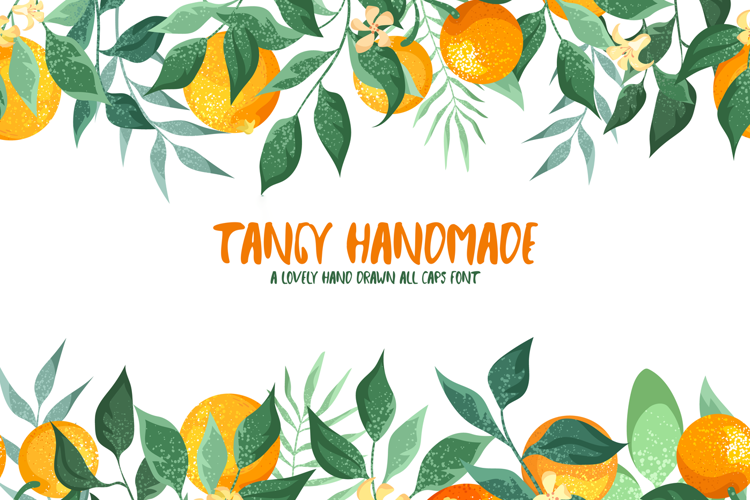 Tangy Handmade Font