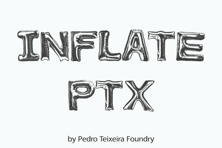 Inflate P Tx Font