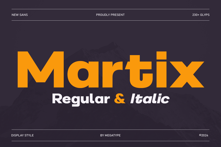 Martix Font