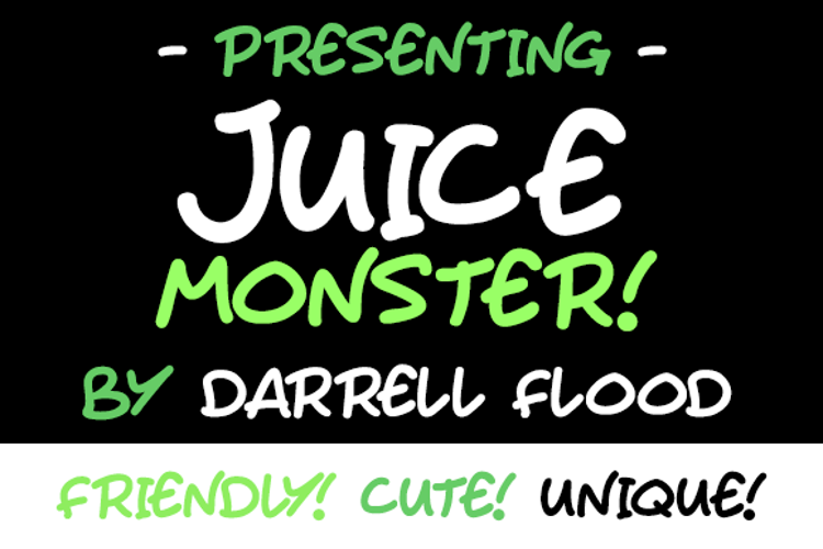 Juice Monster Font