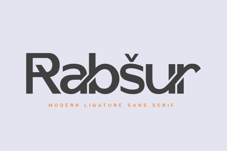 Preview of Rabsur Font