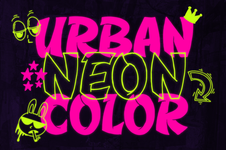 Preview of Bling Nioh Font