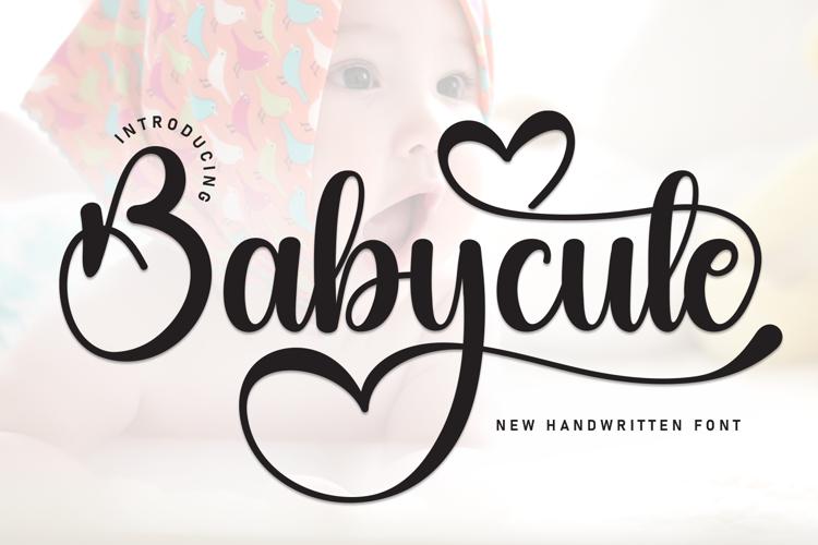 Preview of Babycute Font