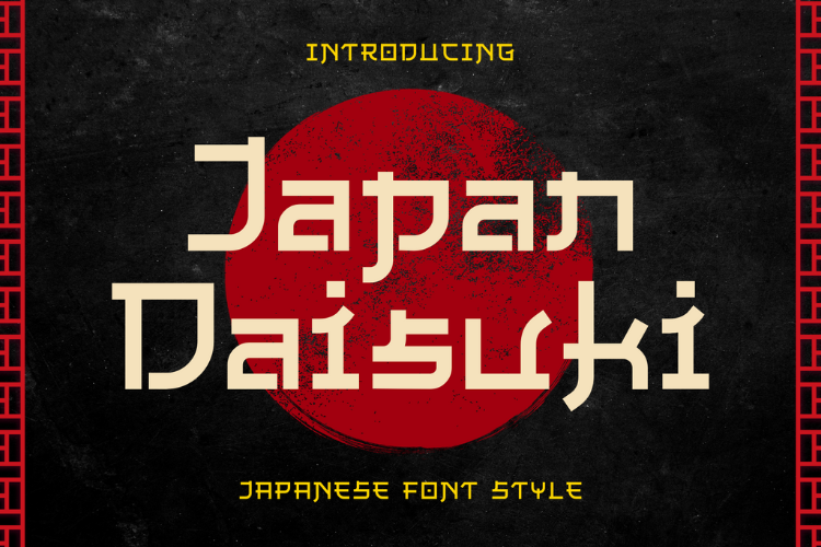 Japan Daisuki Font