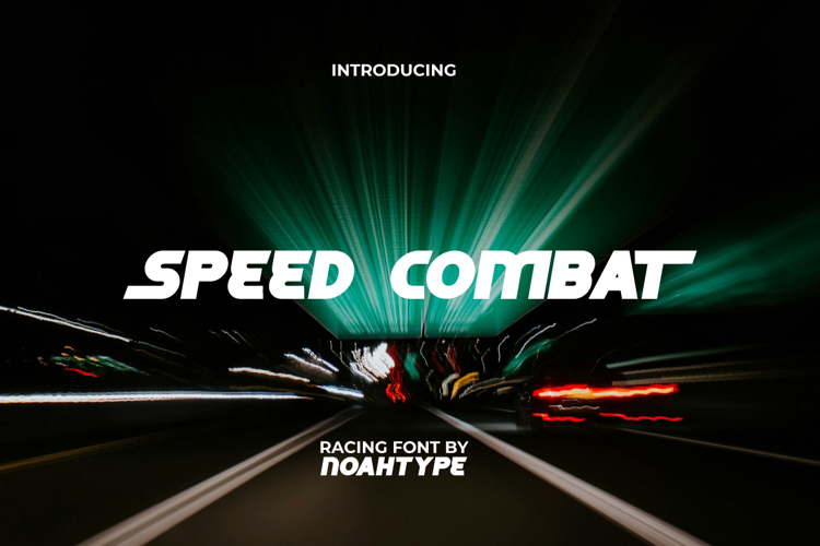 Speed Combat Font