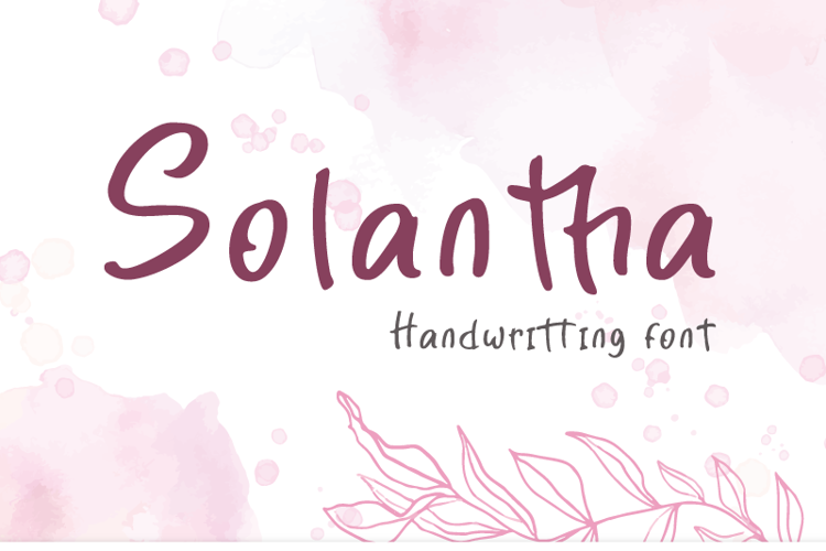 Solantha Font
